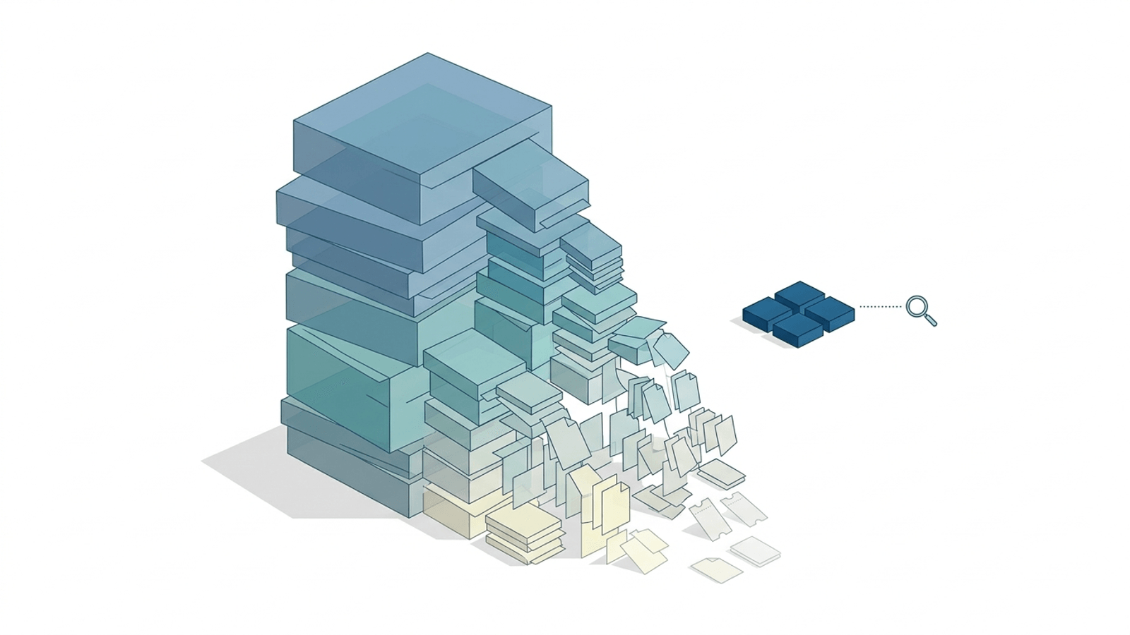 Illustration: Why the packs are bloated.